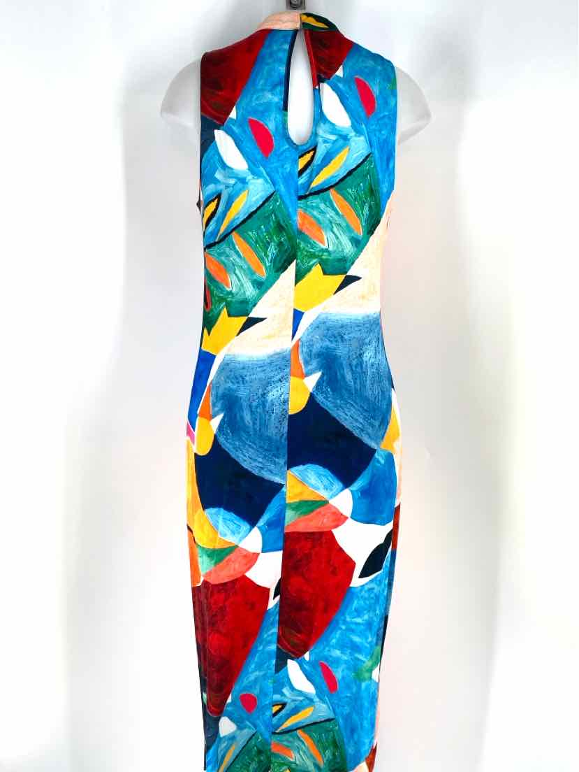 Size S NICOLE MILLER Multi-Color Dress