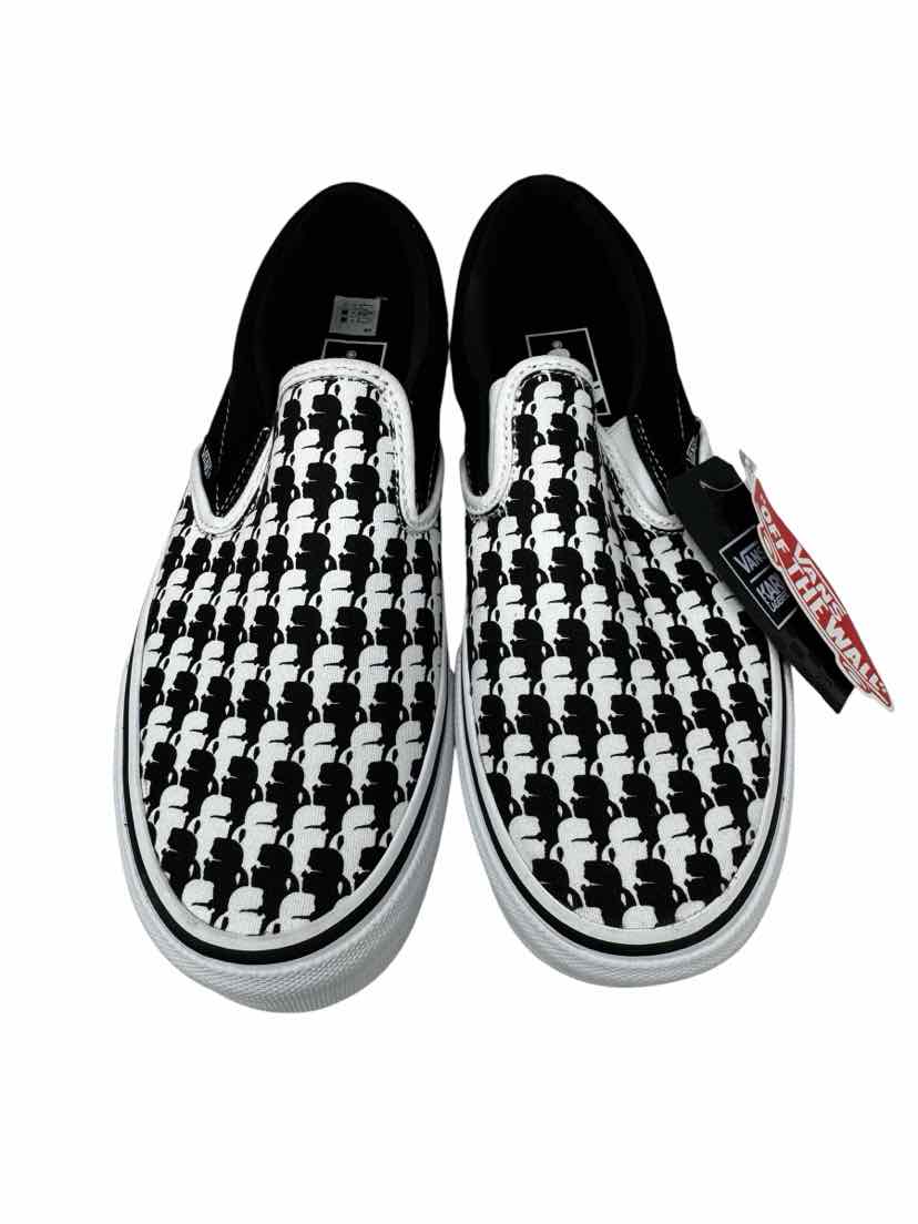 Shoe Size 9 Vans Black Flats