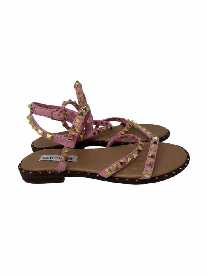 Shoe Size 6 Steve Madden Pink Sandals