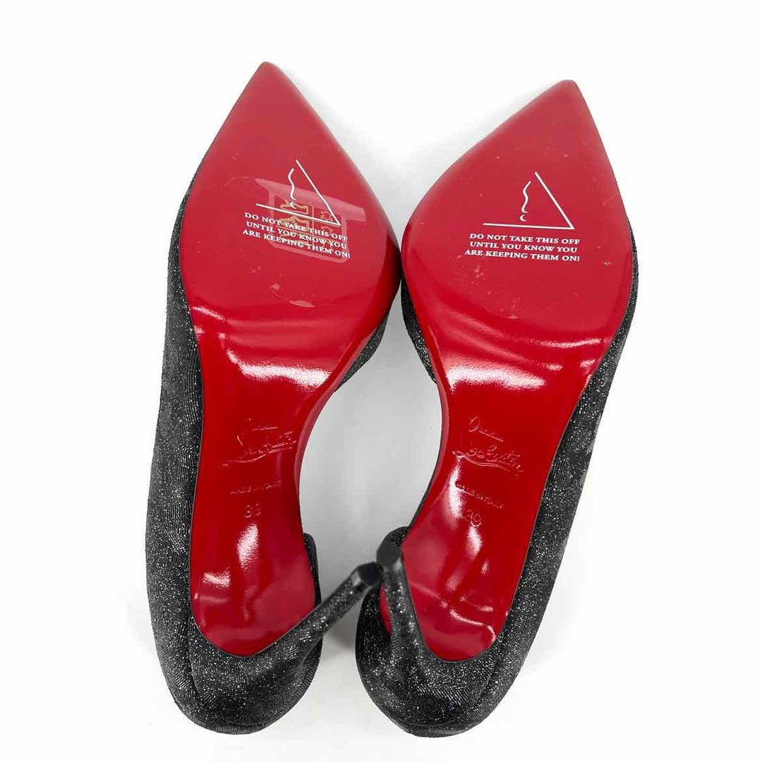 Shoe Size 39 CHRISTIAN LOUBOUTIN Pewter Luxury - Pumps