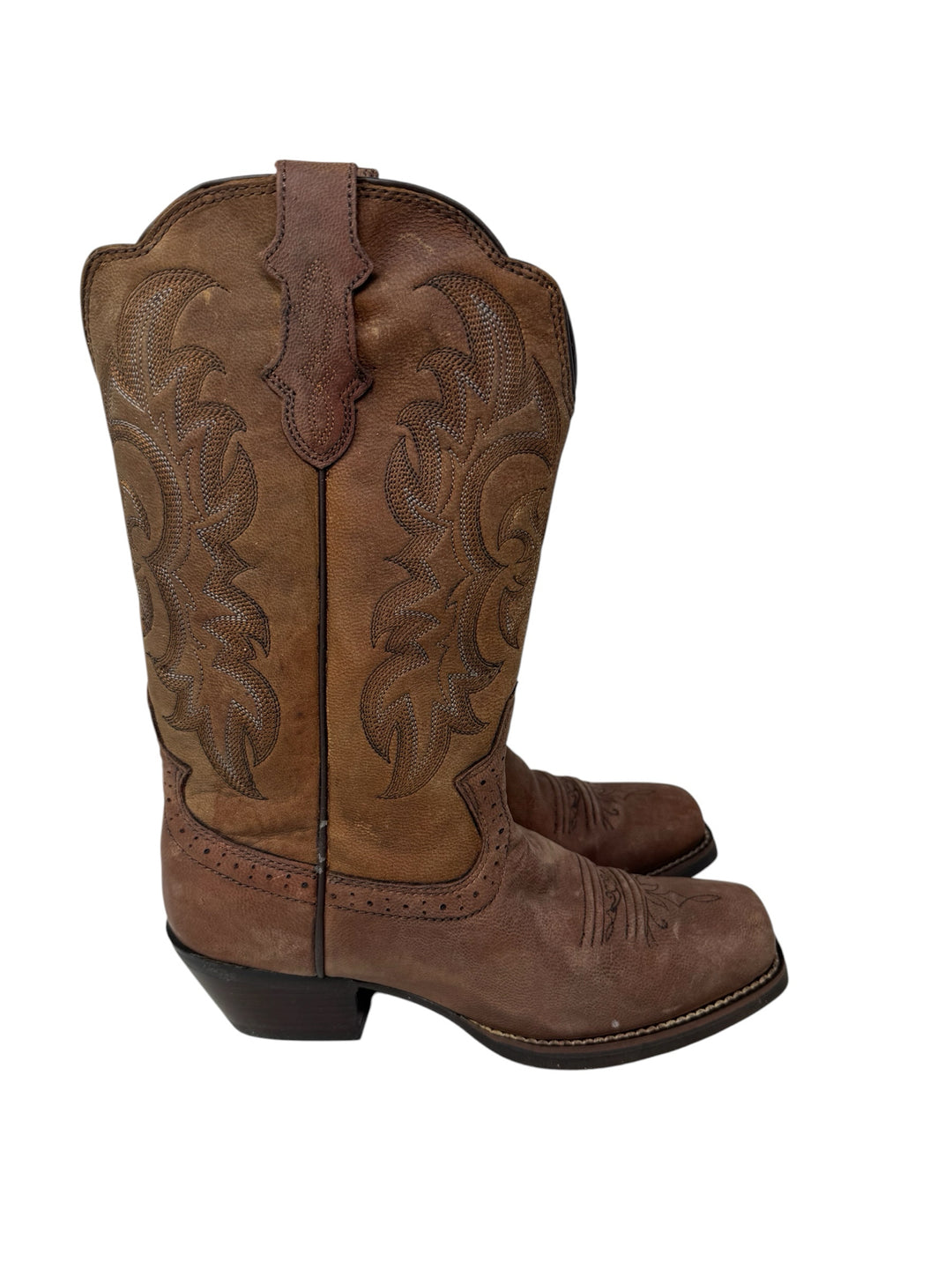 Shoe Size 8 Brown Leather Boots