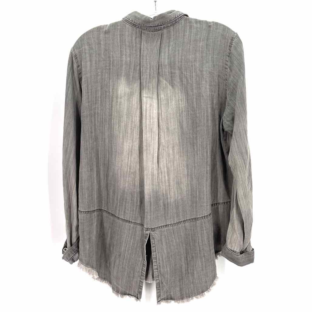 Size L VELVET HEART Gray Shirt