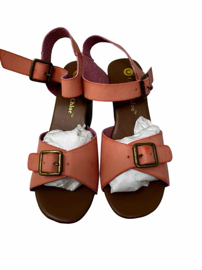 Shoe Size 6.5 Peach Sandals