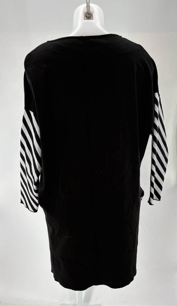 Size L Black Cotton Shirt