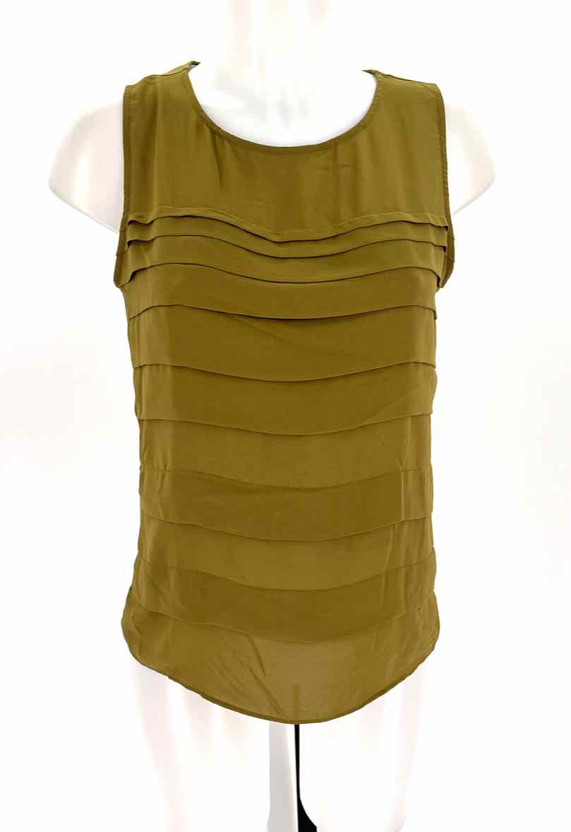 Size S Ann Taylor Olive Shirt