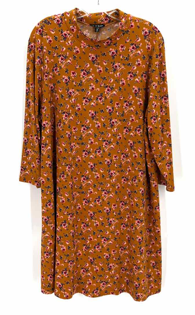 Size 1X Camel Knit Dress