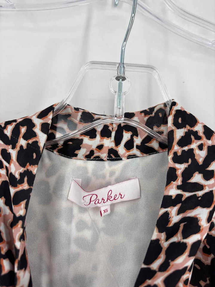 Size XS PARKER Multi-Color Dress