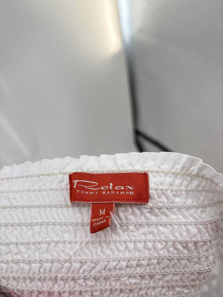 Size M TOMMY BAHAMA White Dress