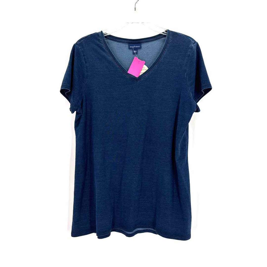 Size S J JILL Blue Cotton Shirt