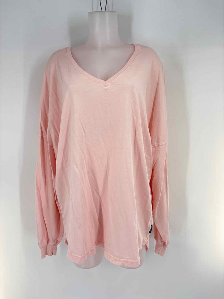 Size XL Pink Cotton Shirt