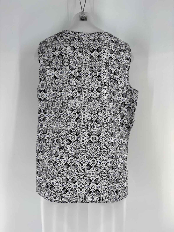 Size L Talbots Black Shirt
