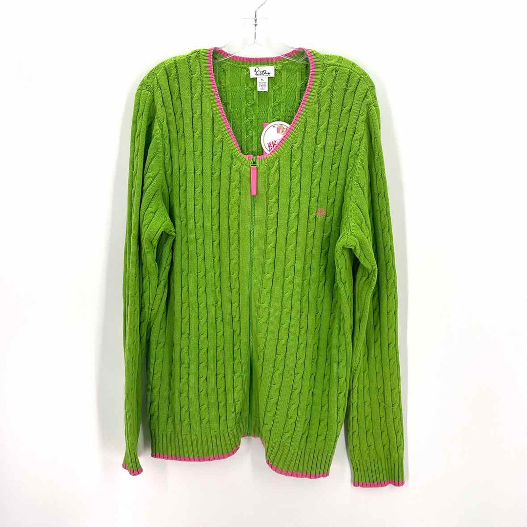 Size L Lilly Pulitzer Green Sweater