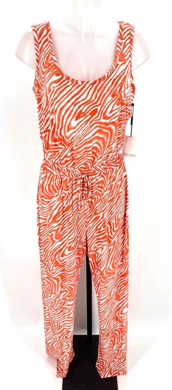 Size 8 Calvin Klein Orange Pants