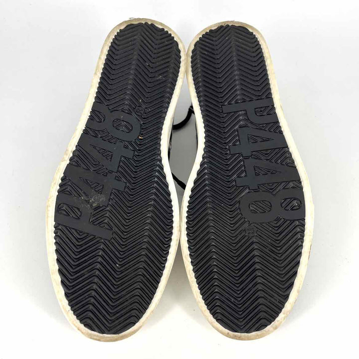 Shoe Size 8.5 P448 Black PATENT Sneakers