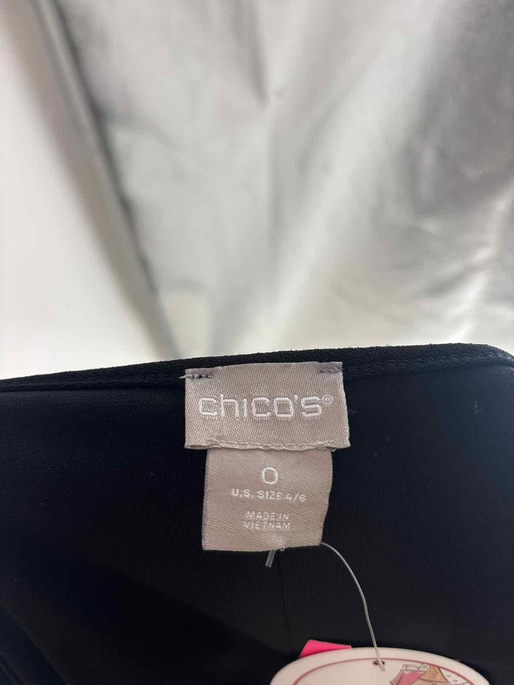 Size S Chico's Black Dress