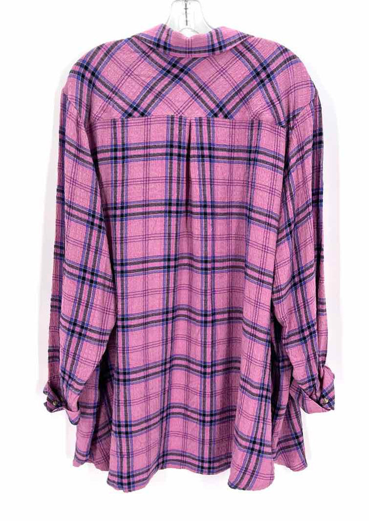 Size 3X J JILL Purple Shirt