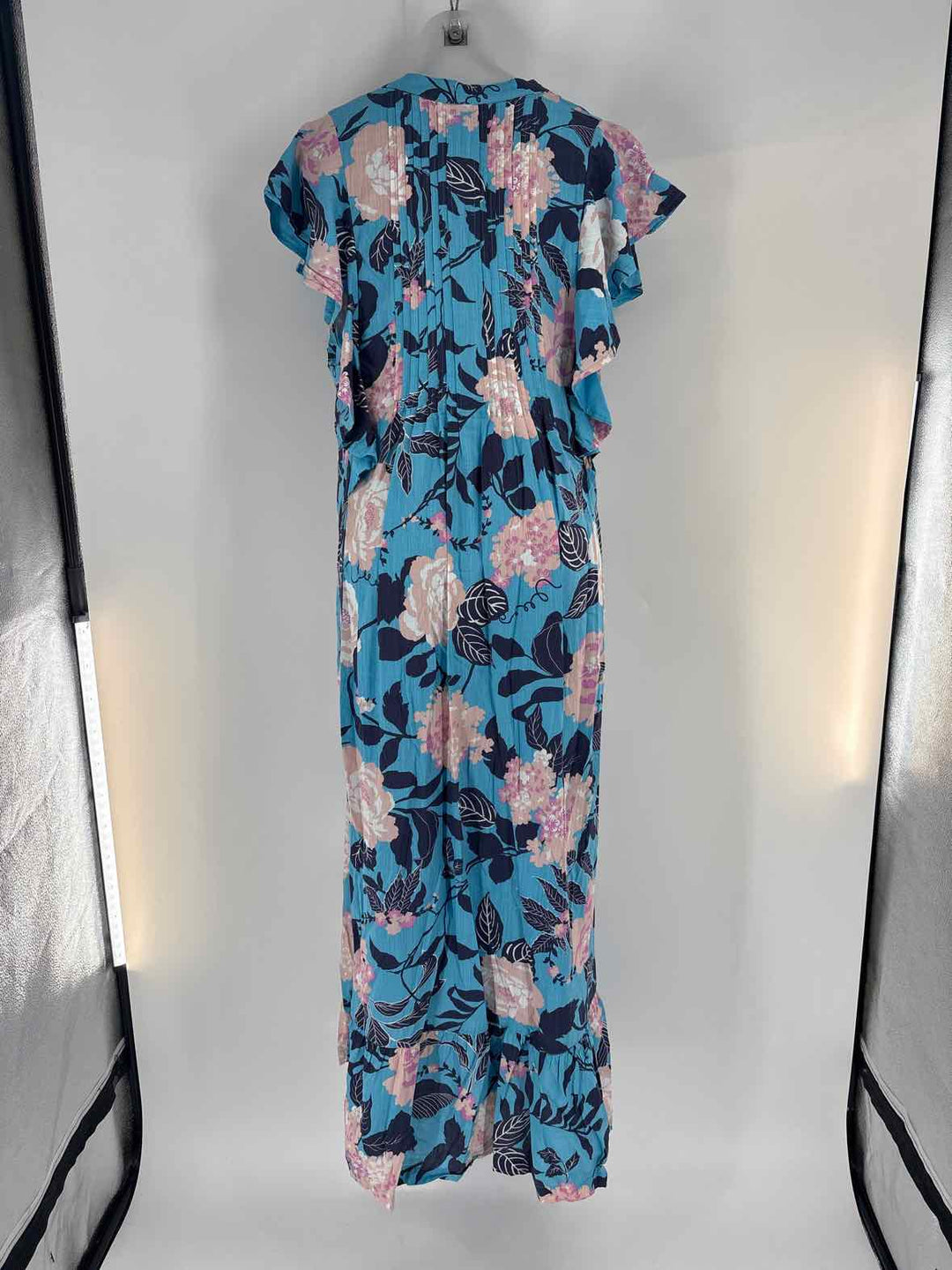 Size L MAEVE Blue Print Dress