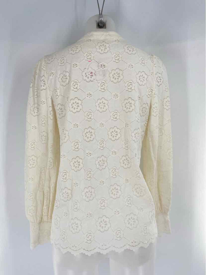 Size M/L Cream Shirt