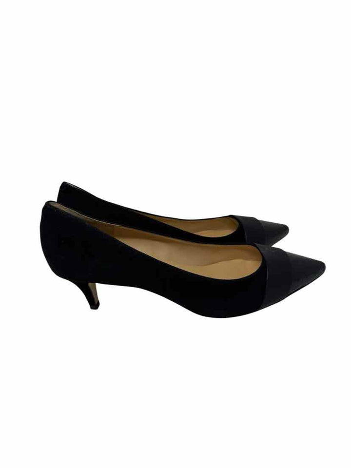 Shoe Size 11 Talbots Black Suede Pumps
