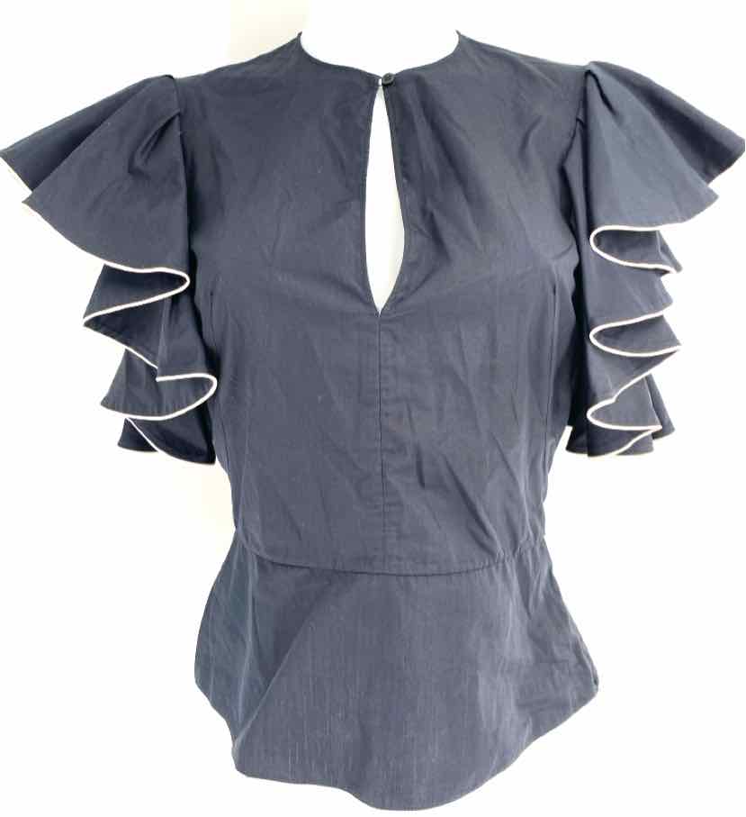Size S Alexander McQueen Navy Dress