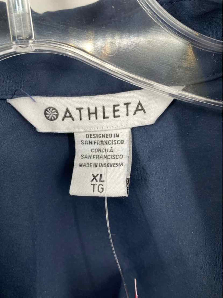 Size XL Athleta Navy Shirt