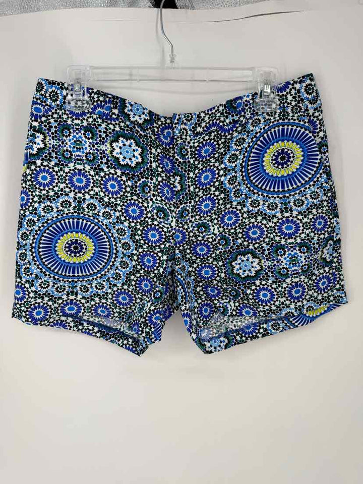 Size 6 Banana Republic Blue Print Shorts