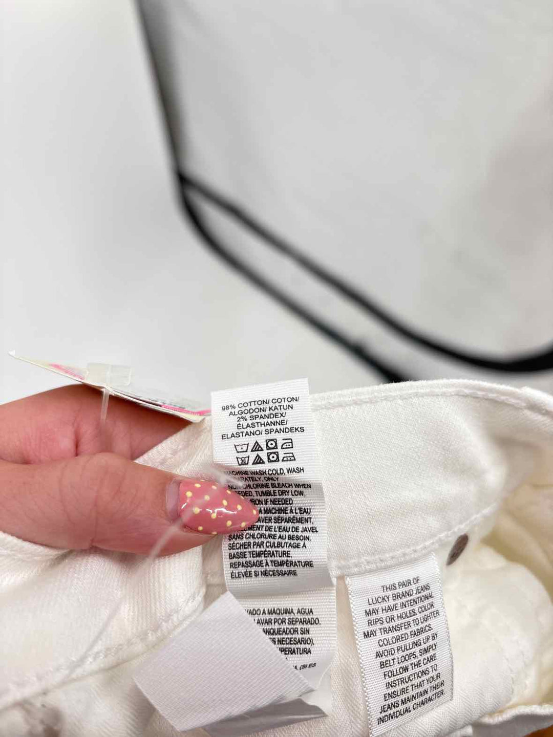 Size 31 LUCKY White Pants