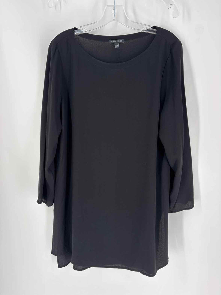 Size S Eileen Fisher Black Shirt