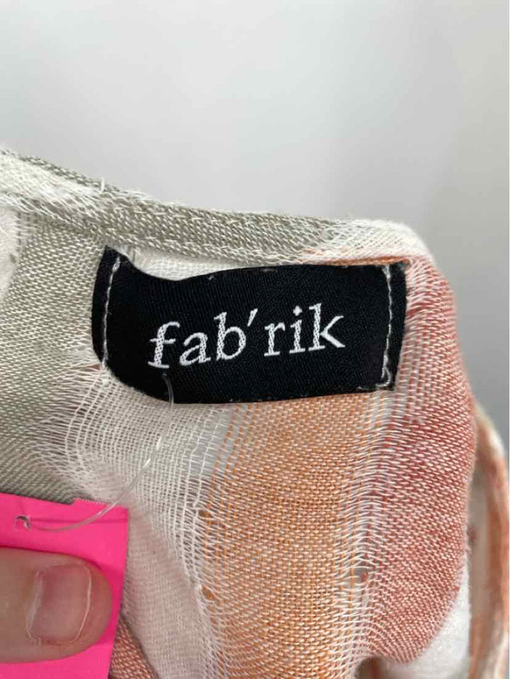 Size L FABRIK Multi-Color Shirt