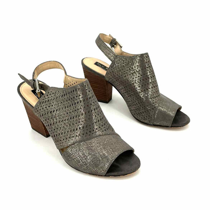 Shoe Size 7 ISAAC MIZRAHI Gold Sandals
