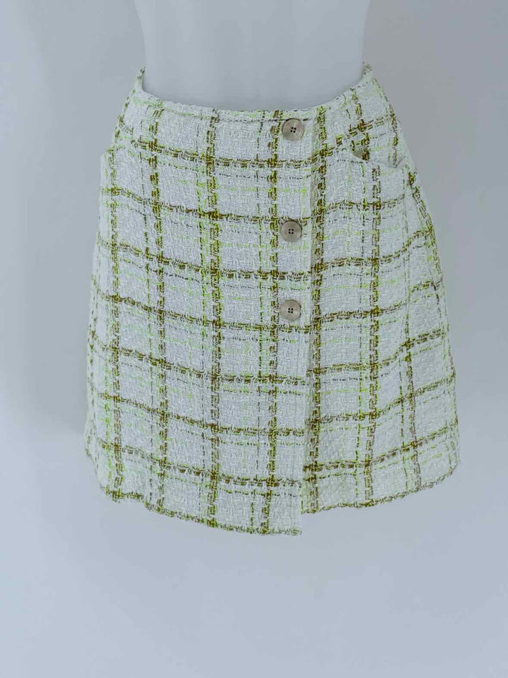Size 8 CABI Lime Green Skirt