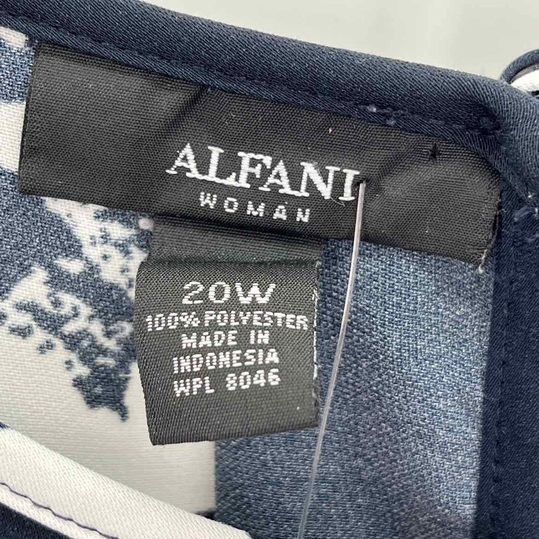 Size 20 ALFANI Navy Dress