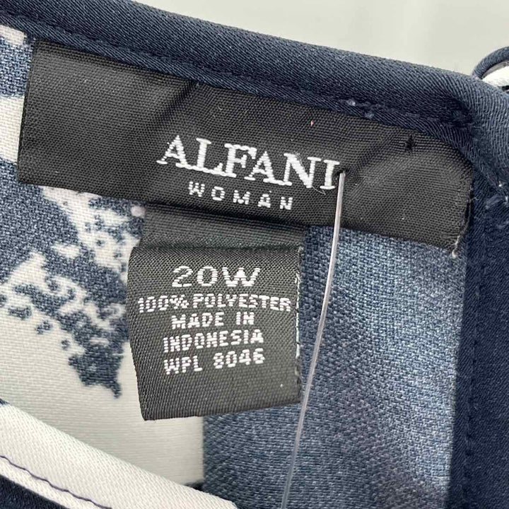 Size 20 ALFANI Navy Dress