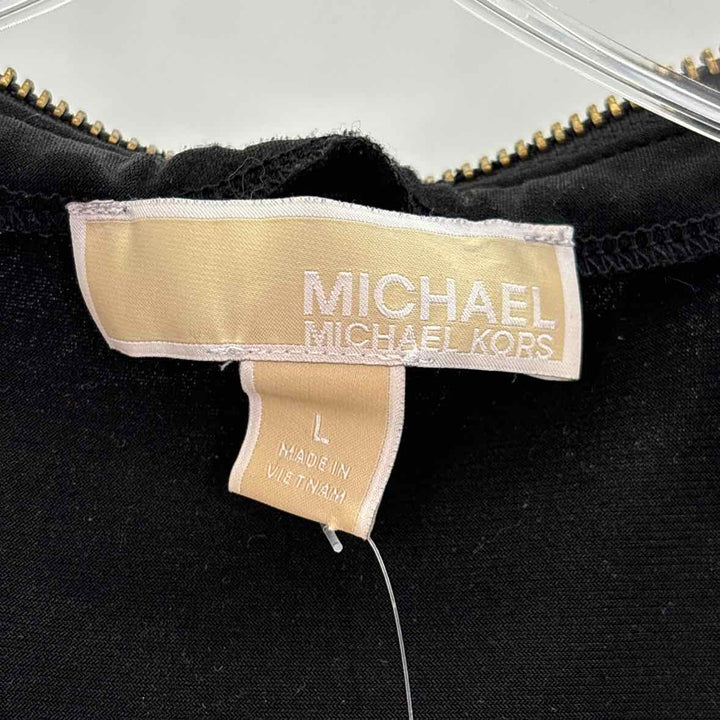 Size L Michael Kors Black Shirt