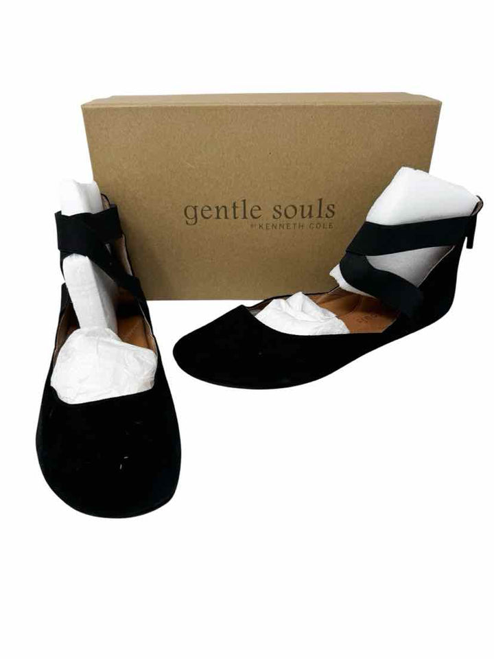 Shoe Size 9.5 GENTLE SOULS Black Sandals