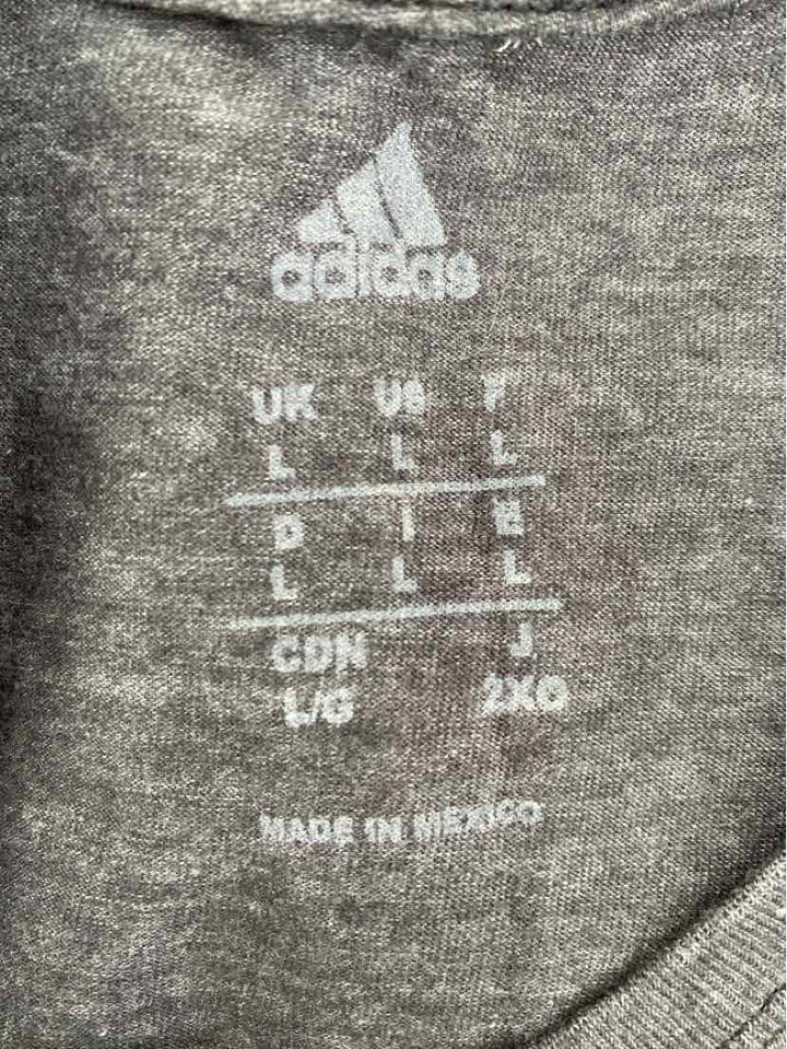 Size L Adidas Gray Shirt