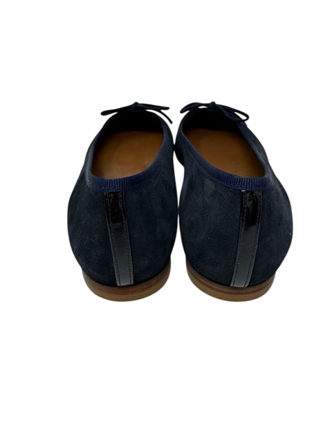 Shoe Size 9 Blue Suede Flats