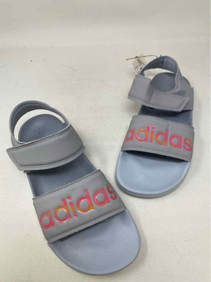 Shoe Size 7 Adidas Gray Sandals
