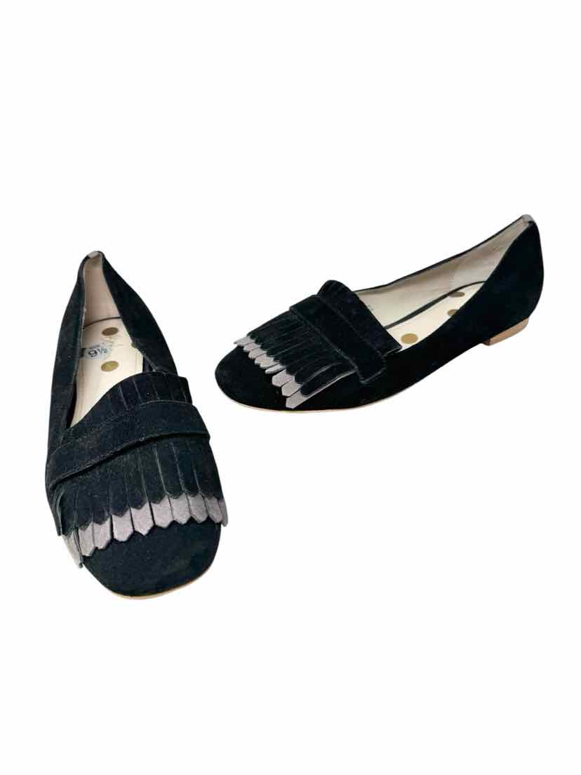Shoe Size 9.5 Boden Black Suede Flats