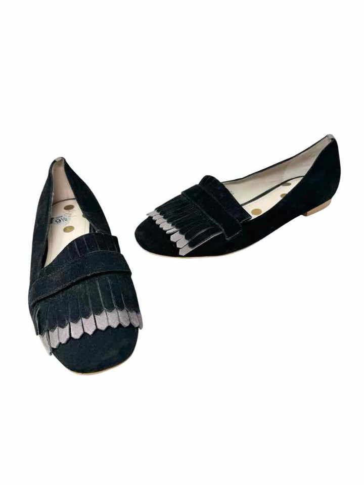 Shoe Size 9.5 Boden Black Suede Flats