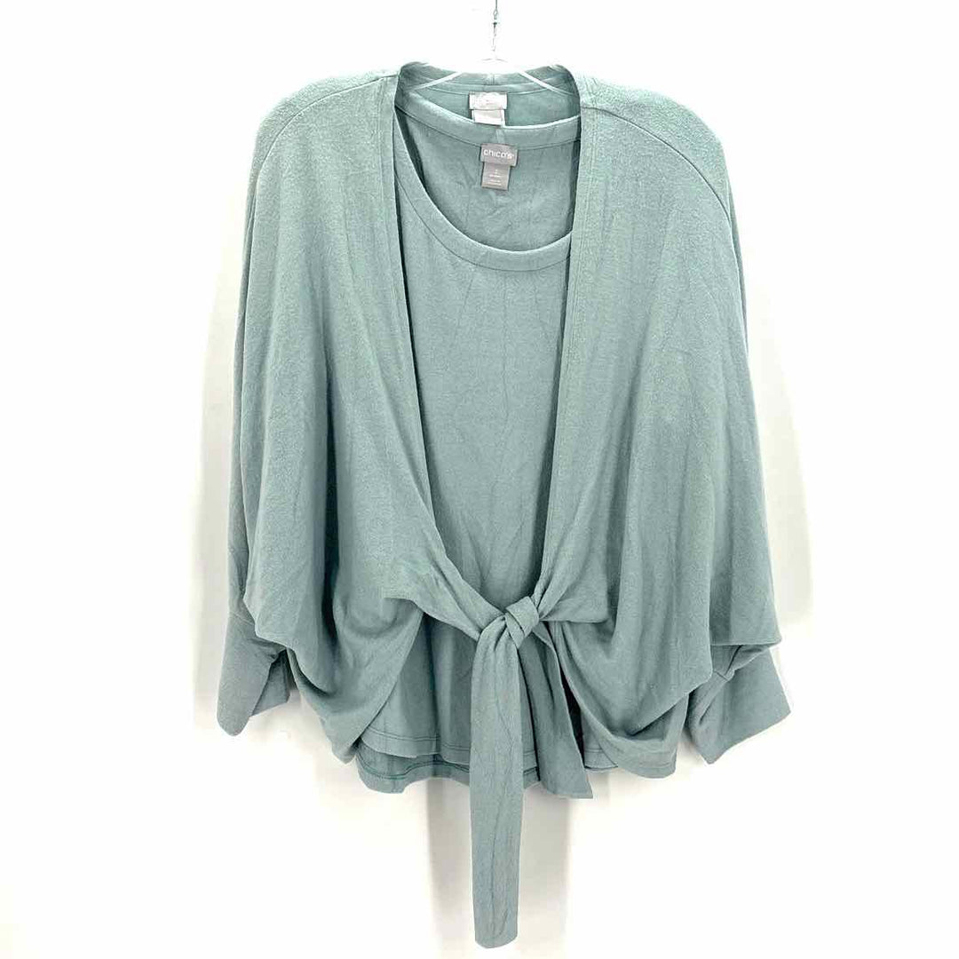 Size One Size Chico's Teal Cardigan
