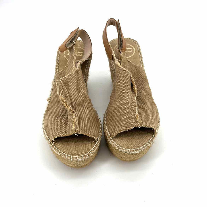 Shoe Size 38 Tan Wedge