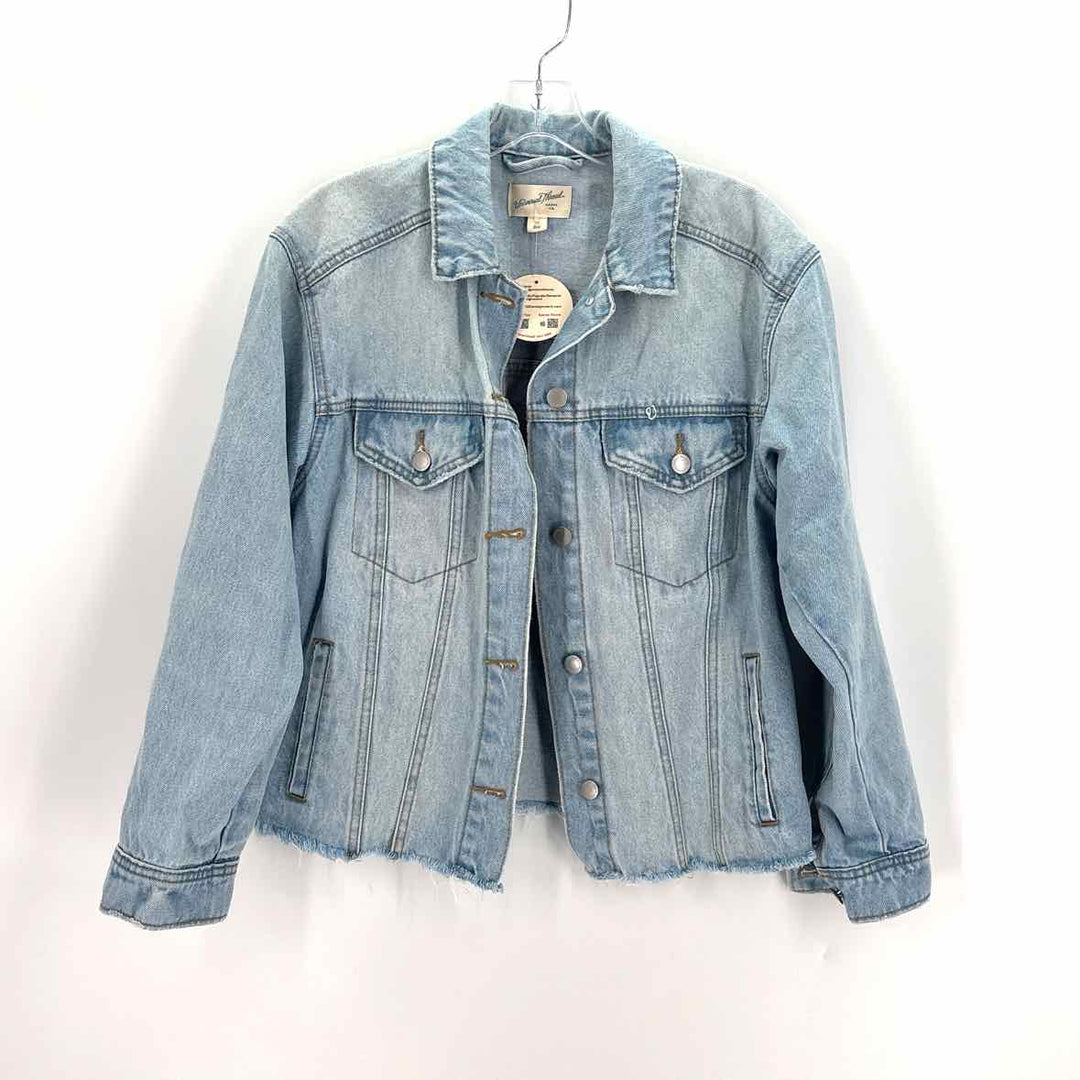 Size XS UNIVERSAL STANDARD Light Blue Denim Jacket