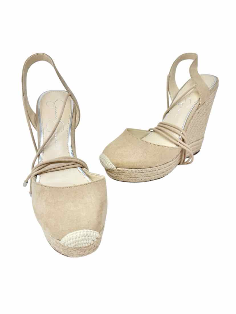 Shoe Size 8 Jessica Simpson Tan Sandals