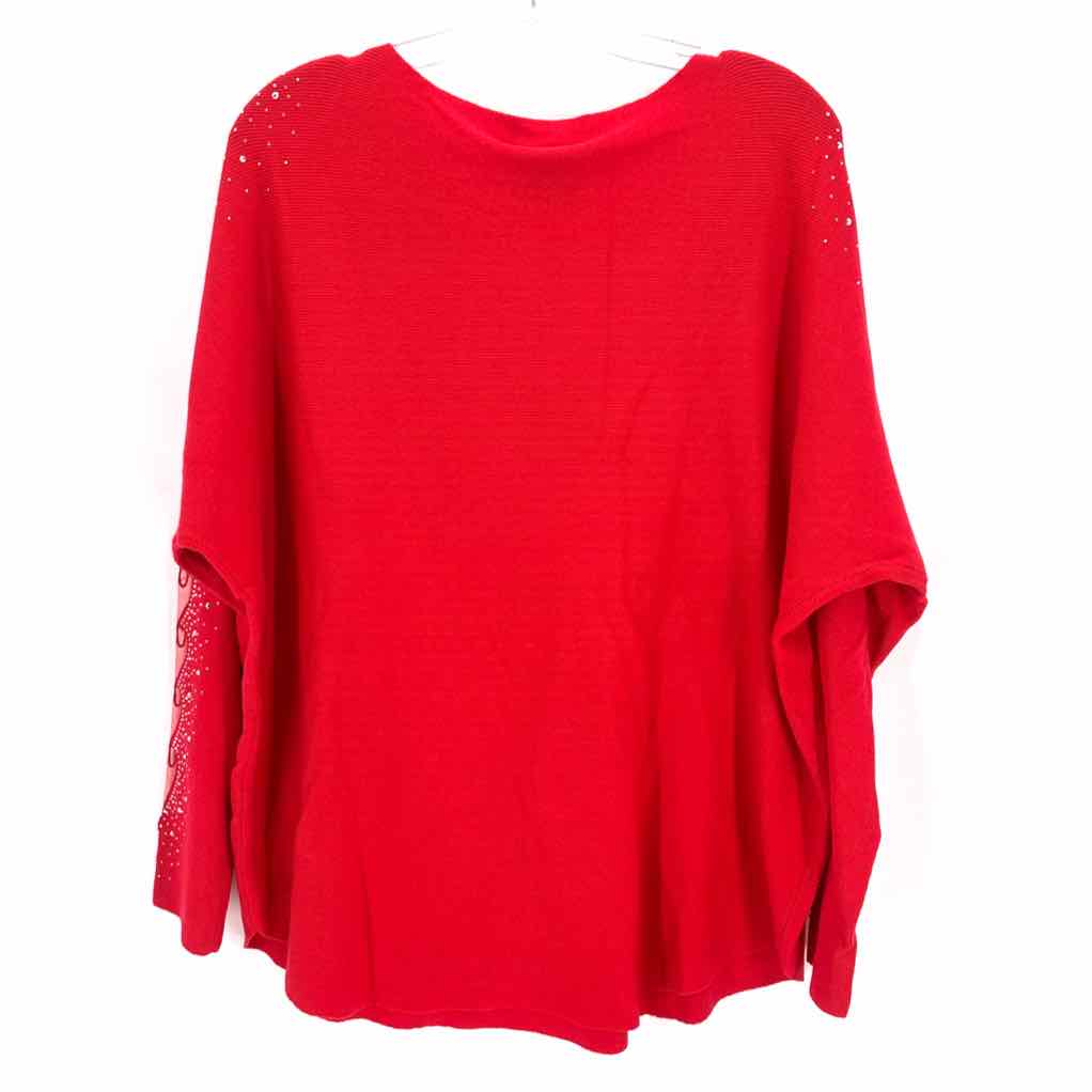 Size 1X Red Sweater