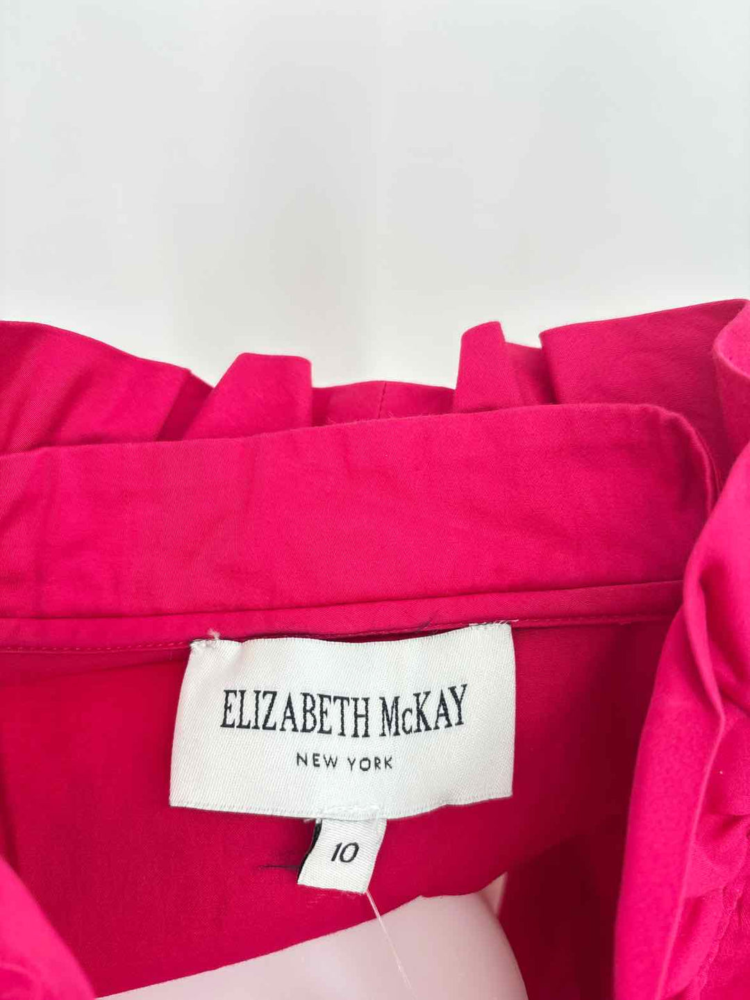Size 10 ELIZABETH MCKAY Pink Shirt