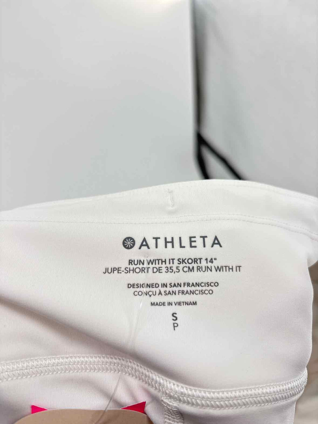 Size S Athleta White Skirt