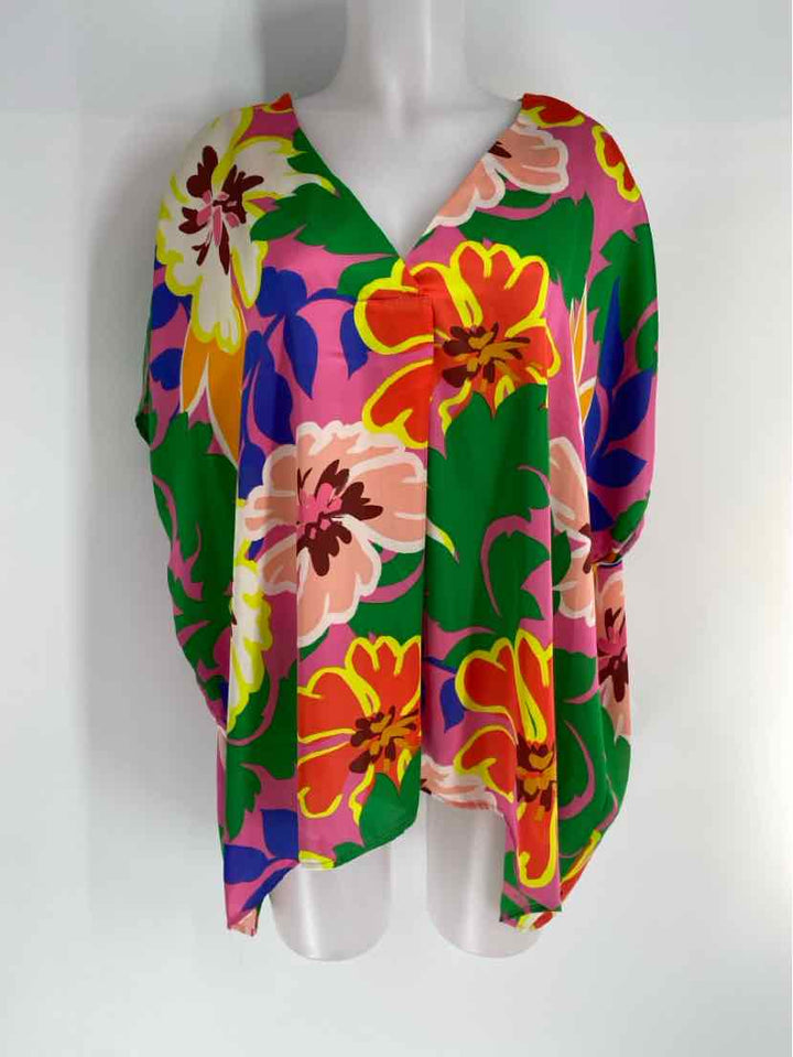 Size L ENTRO Multi-Color Shirt