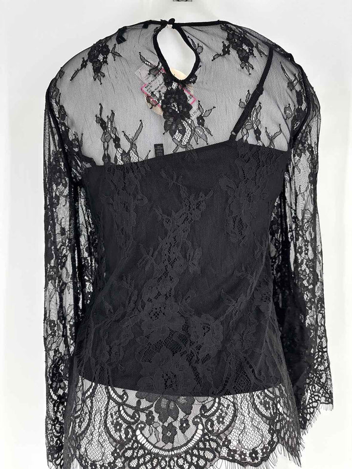 Size XS White House Black Market Black Shirt
