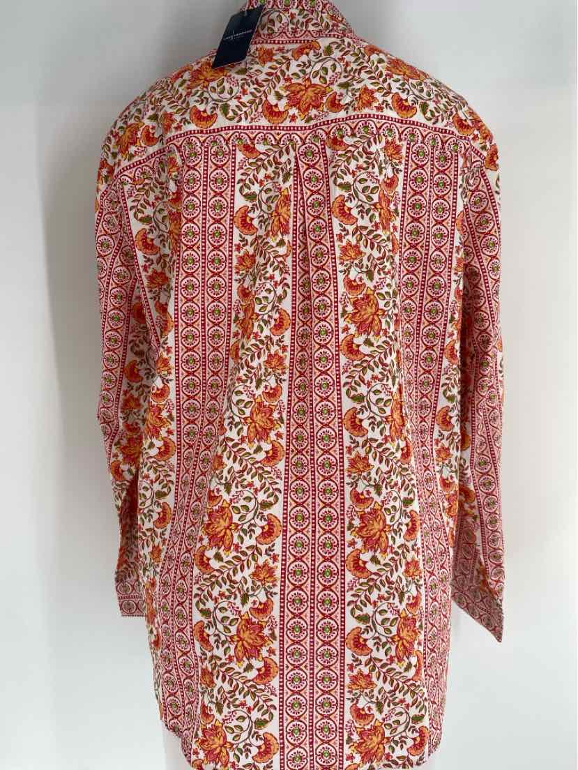 Size XL LUCKY Orange Shirt
